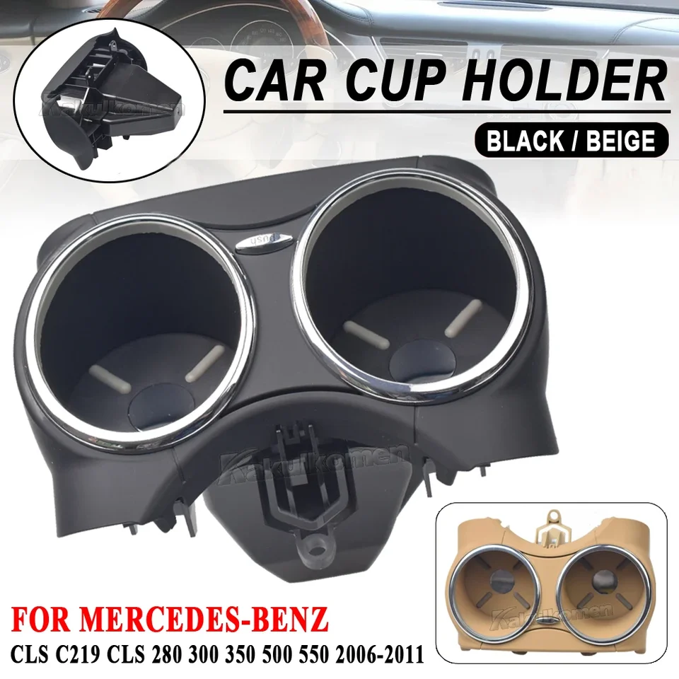 Držiak na pohár automobilov pre Mercedes Benz W219 C219 CLS500 CLS63 2006-2011