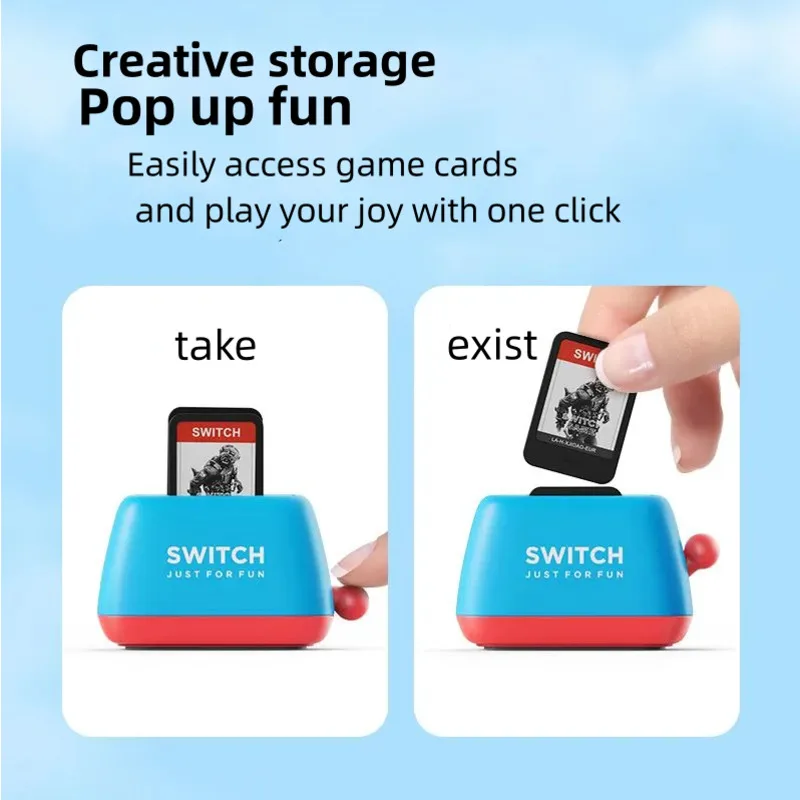 Držiak na spínač karty pre prepínač OLED LITE SWITCH HORNETA TOASTER STORE CUTE PREPRAVNÉ PRÍSLUŠENIE PRÍSLUŠNÍK