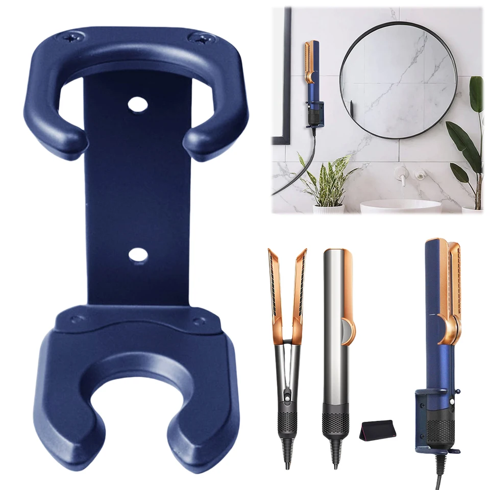 Držiak na ukladanie držiaka na stenu Curling Iron and Accessories Organizátor stojan pre Dyson Airstrait HT01 Vlasov