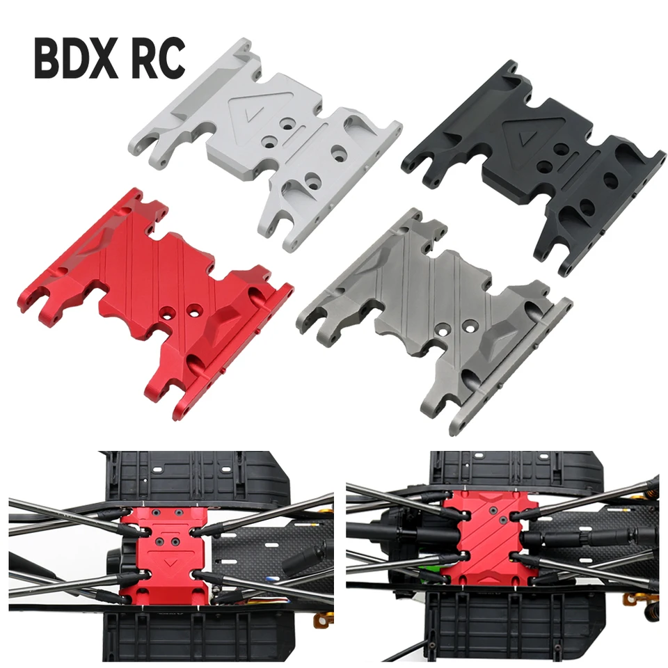 Držiak prevodovky prevodovky BDXRC kovového podvozku pre 1/10 RC Crawler Axial SCX10 II 90046 90047 90075
