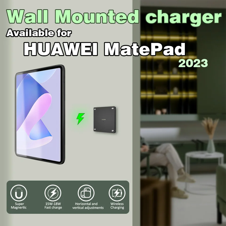 Držiak tabliet pre Huawel Matepad 11 palcov nabíjacie stanice Smart Switch Magnetic Wall nabíjanie