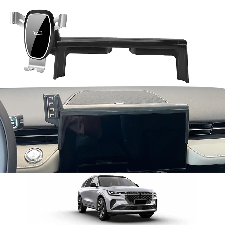 Držiak telefónu automobilov pre Lincoln Nautilus 2024 2025 GPS navigáciu navigačného stánku Automatické príslušenstvo