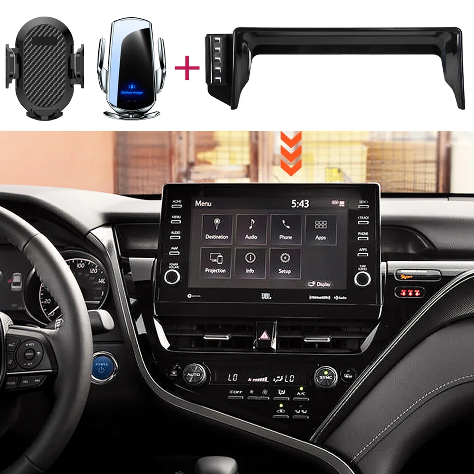 Držiak telefónu automobilov pre Toyota Camry XV70 2021 2022 2023 2024 8 