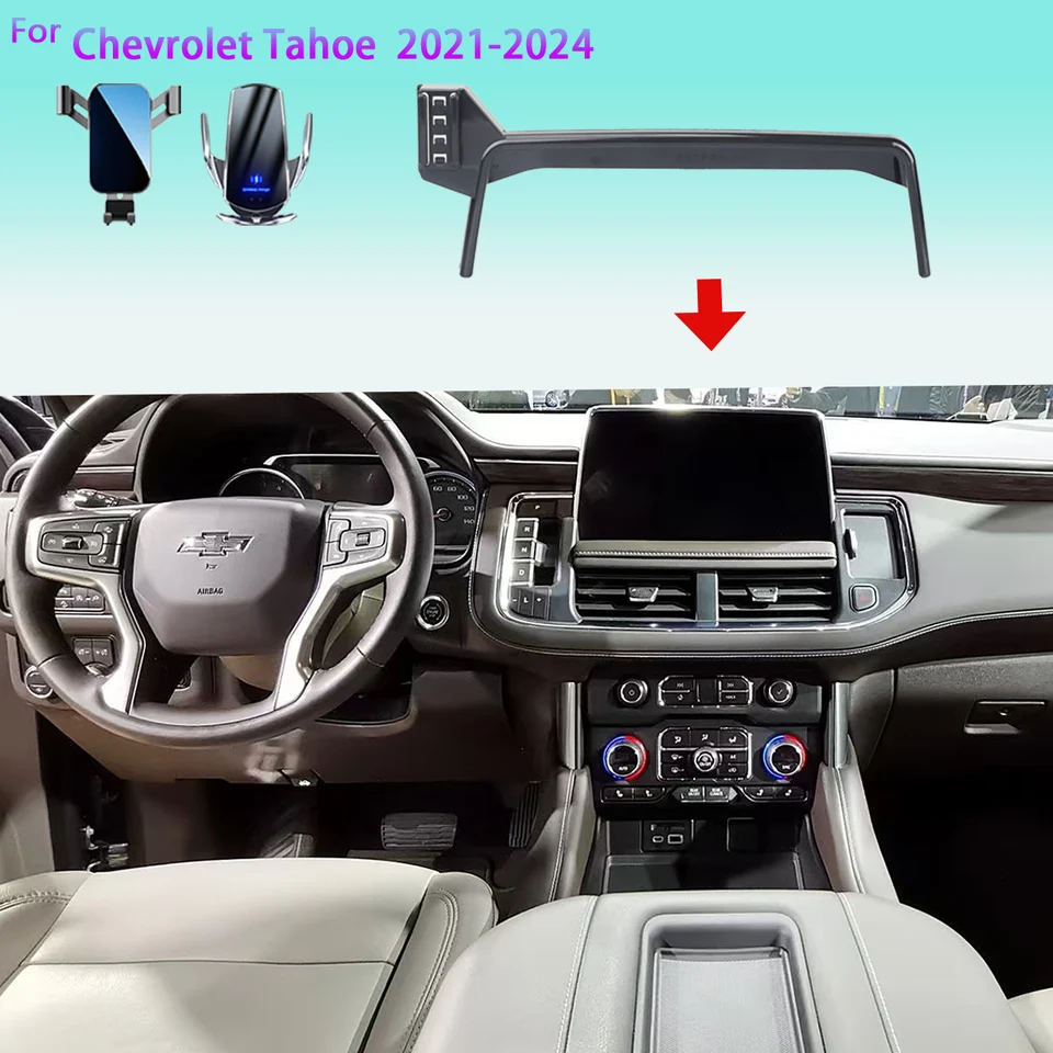 Držiak telefónu automobilu pre Chevrolet Tahoe GMT1YC 2021-2024 SCREE MOBILNÁ POPRÁVAJÚCE Vozidlo
