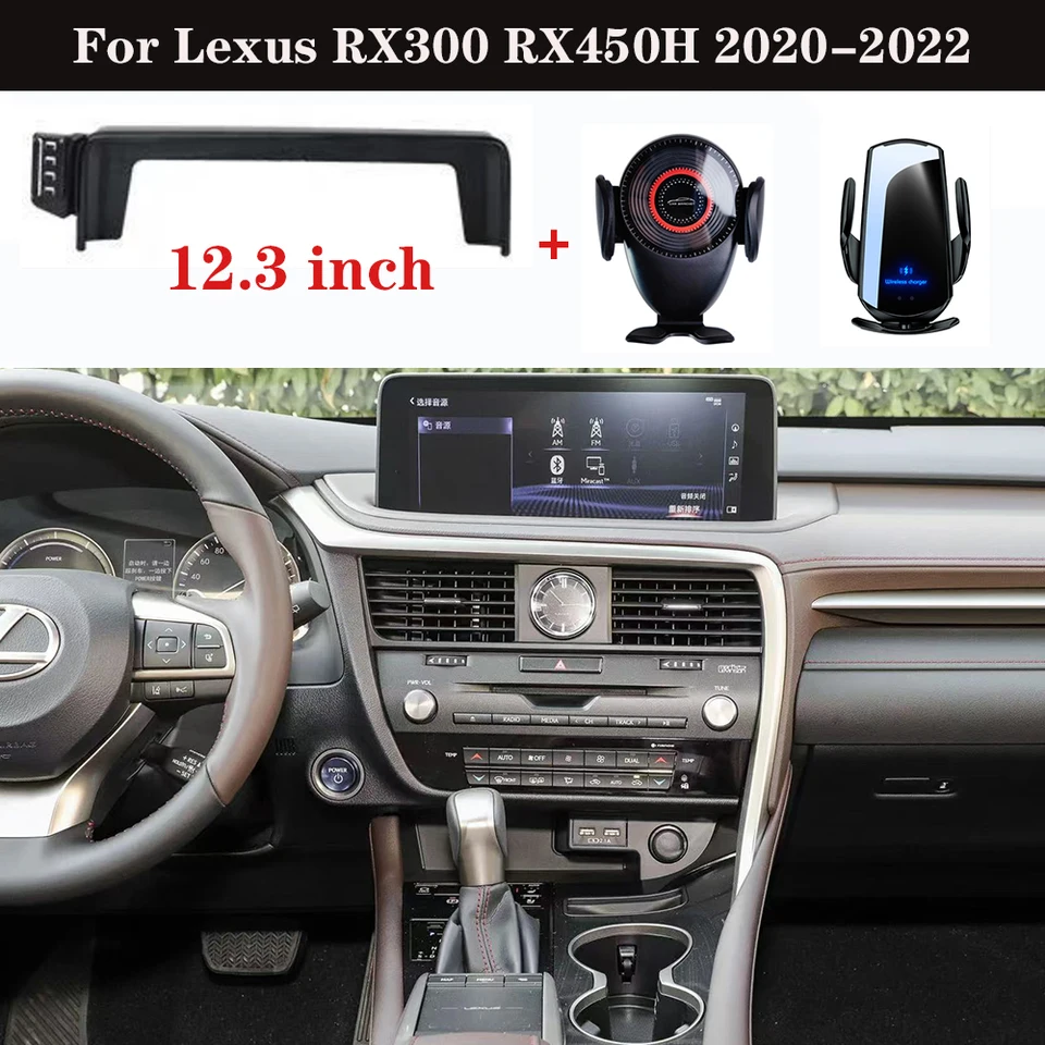 Držiak telefónu automobilu pre Lexus RX300 RX450H 2020-2022 12.3-palcová obrazovka