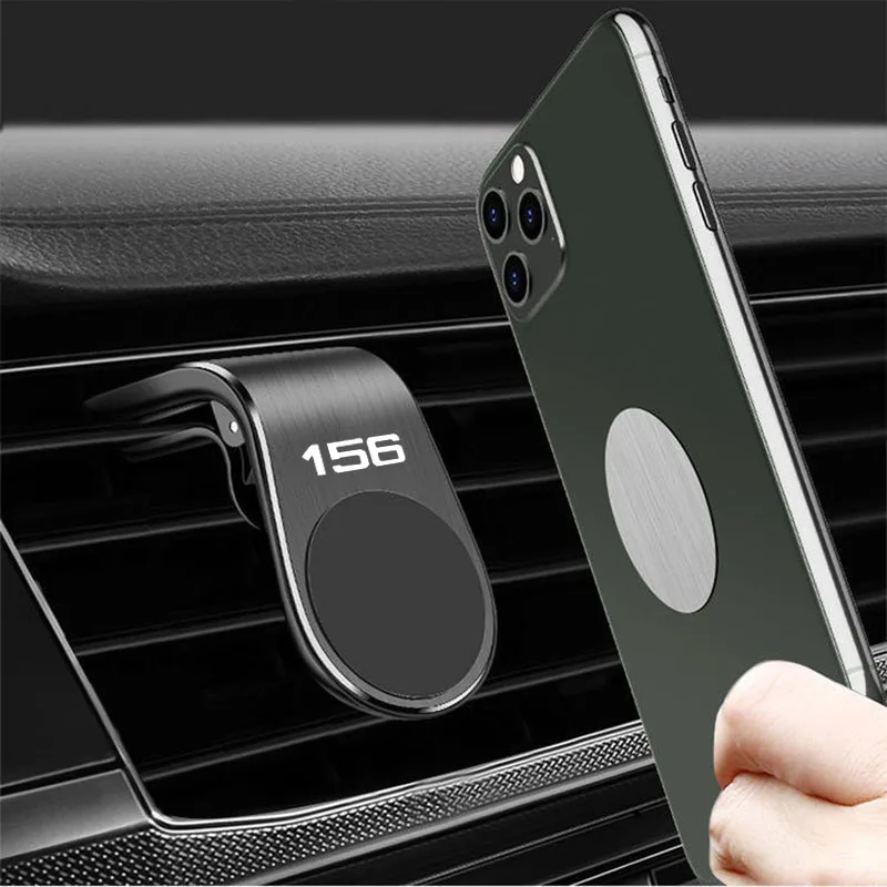 Držiak telefónu Magnetický držiak Magnet Mobilný mobilný mobilný telefón stojan v držiaku mobilných telefónov pre Alfa Romeo 156