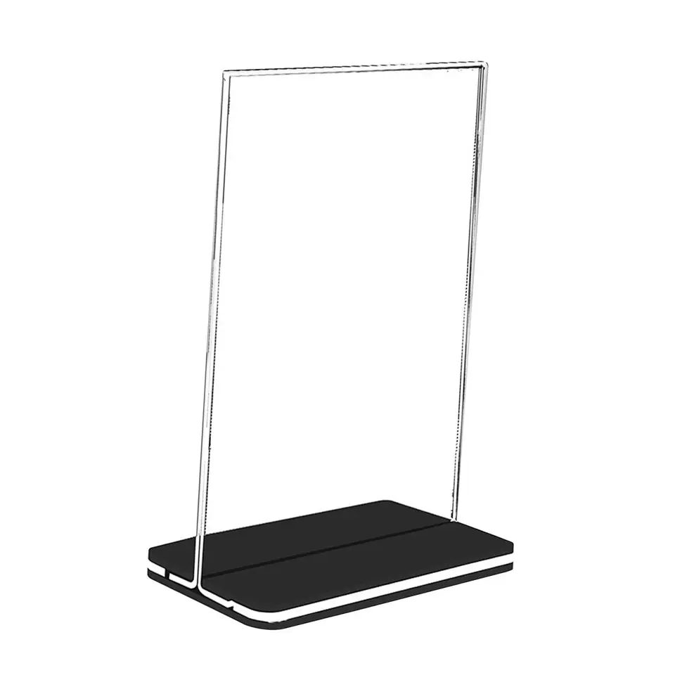 Držiaky podpisov Drsen Drser Dolder Desktop Stand A5 Vertikálne obojstranné zobrazenie pre domáce stretnutia Dokumenty reštaurácie v reštaurácii