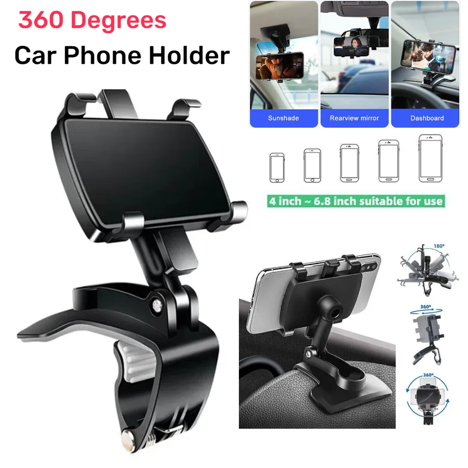 Držiteľ automobilov Rotattable Universal GPS podporuje držiak na držiak na držiak na prenosný držiak automobilov pre iPhone pre iPhone pre iPhone pre spoločnosť Samsung