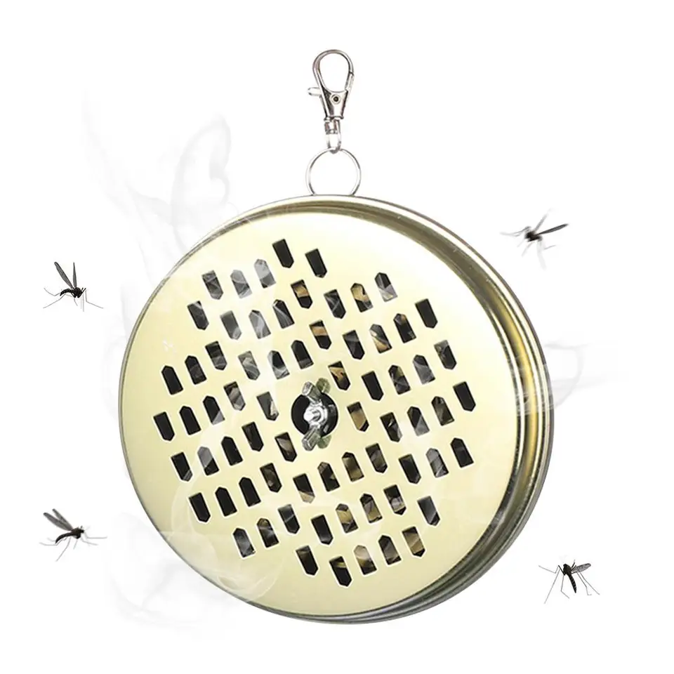 Držiteľ Coil Mosquito Coil Držiteľ prenosný kadidlo komárov kadidlo proti komárom Repellent Box pre vonkajšiu terasu