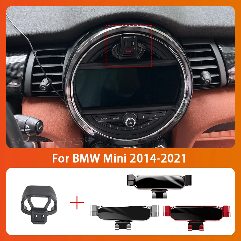 Držiteľ mobilných telefónov pre Mini Cooper Countryman 360 stupňov Rotačný GPS Špeciálna podpora Mount Support Navigation Držiak Doplnky