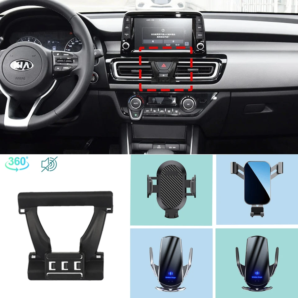 Držiteľ telefónu automobilov pre Kia Forte 2018 2019 2020 Podpora mobilného telefónu MONICE MONTS DOPRAVA NAPRAVENIA PRÍSLUŠNÍCTVO
