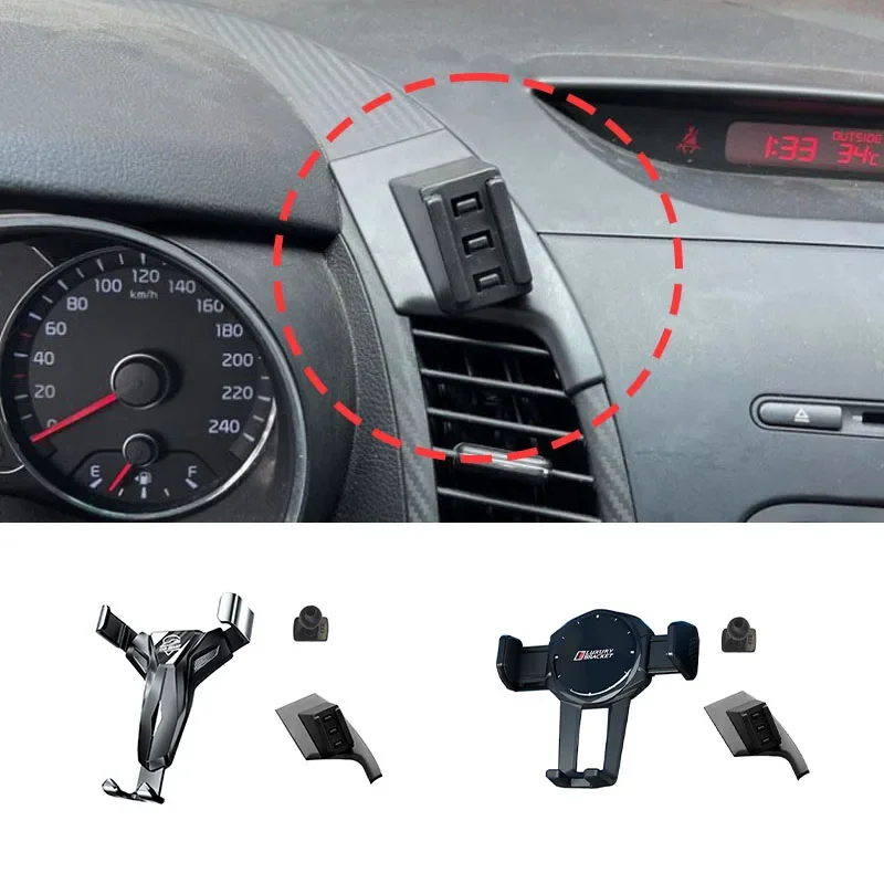 Držiteľ telefónu automobilov pre KIA K3 2013 2014 2015 2016 2017 BRACKET BRACKET ZÁKLADNÁ SPOLOČNOSŤ SPOLOČNOSTI PRÍSLUŠNÍCTVO