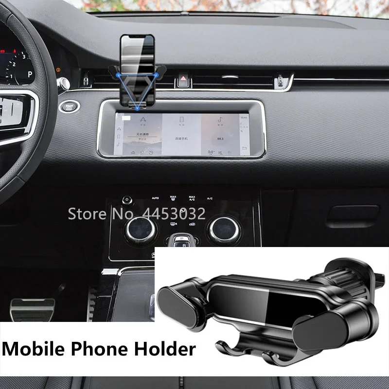 Držiteľ telefónu Gravity Car pre Land Rover Range Rover Executive Discovery Air Vent Clip Mount Mobile Mobile Thele príslušenstvo