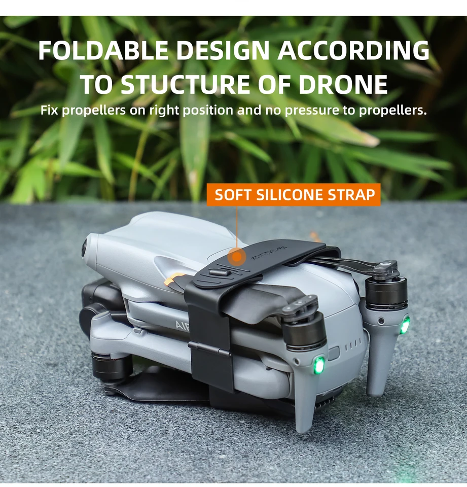 Držiteľ vrtule pre DJI Air 3 rekvizity Blades Stabilizačný krídla remienok Oplesne Storage Mount stráž pre DJI Air3 Drone Accessories