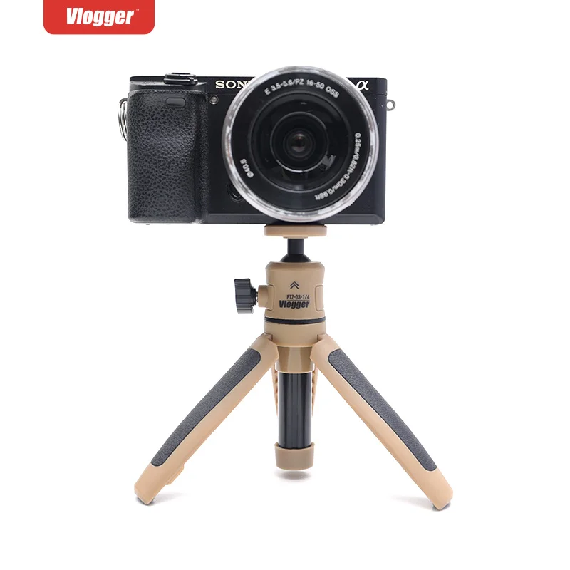 DSLR SLR Phone Vlog TRODS 1/4 ”Rozšíriteľný stojan nastaviteľný držiak pre mikrofón LED LIGH MINI TRIDOD vs Ulanzi MT-08