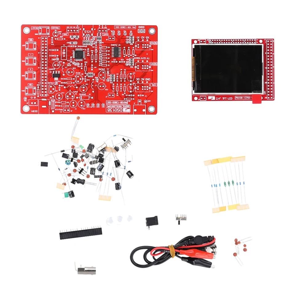 DSO138 DIGITÁLNA osciloskop DIY KIT 2.4inch TFT Digital Osciloscope Kit