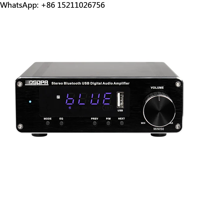 DSPPA Mini50 2x40W Mini Stereo Mixer Zosilňovač