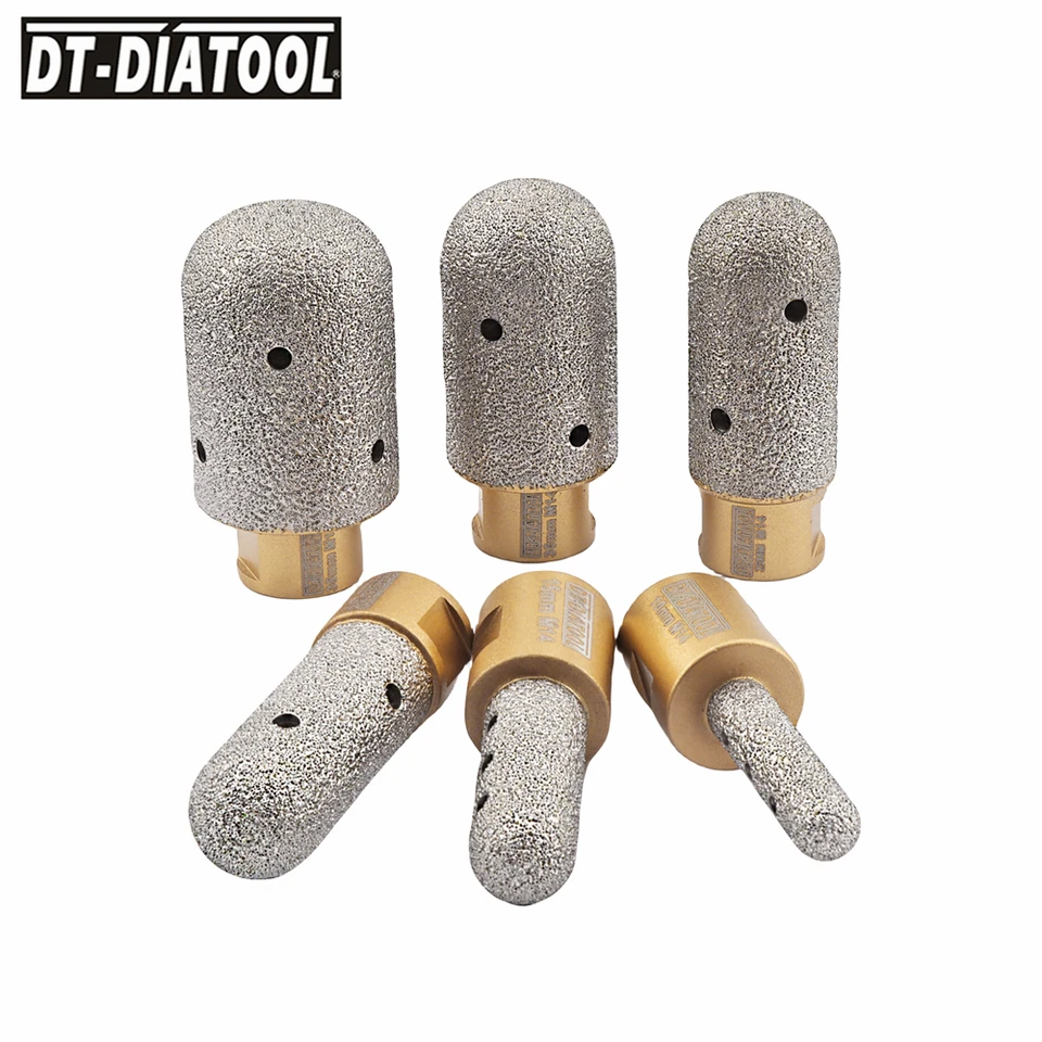 Dt-diatool-diamond frézka bitm14 vlákno zväčšujúca mletie pre dlaždice, keramiku, porcelán, mramor, žula, 1enk, 10-35 mm