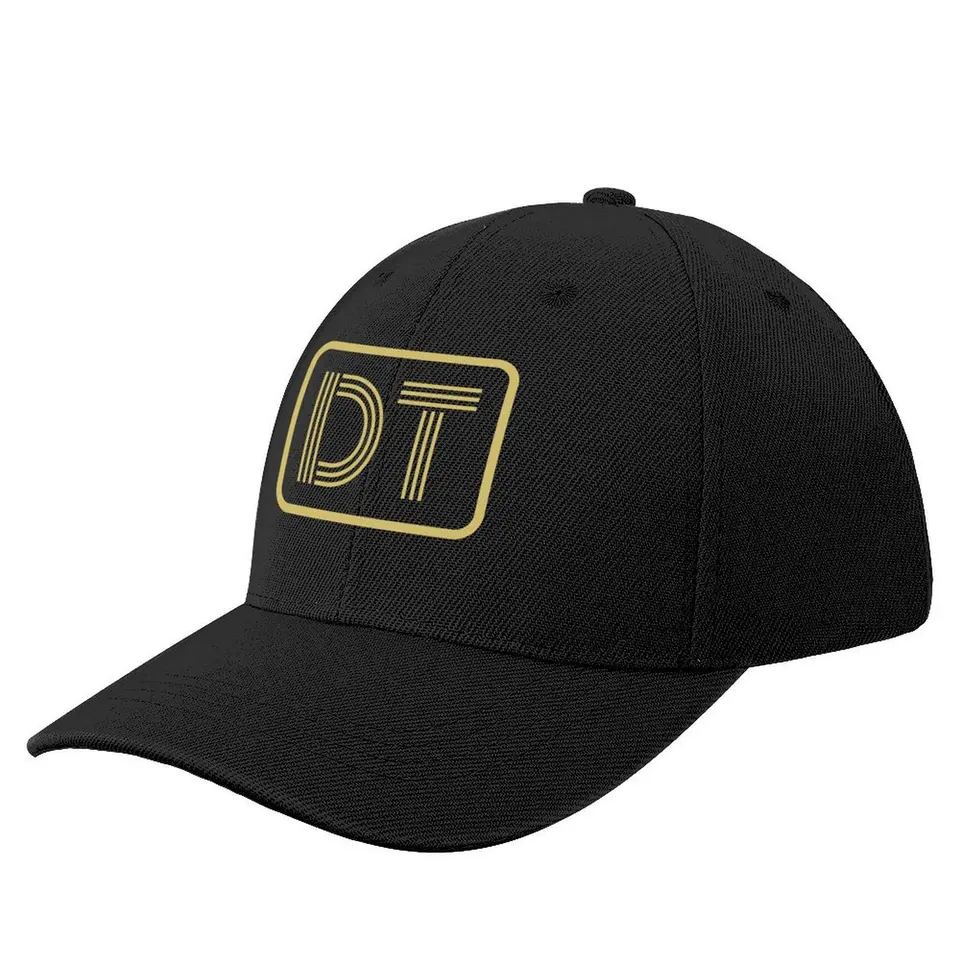 DT iniciály zlatých geometrických listov baseball cap anime klobúk západný klobúk baseball čiapka luxusná značka dámsky dámsky 2025 mužov