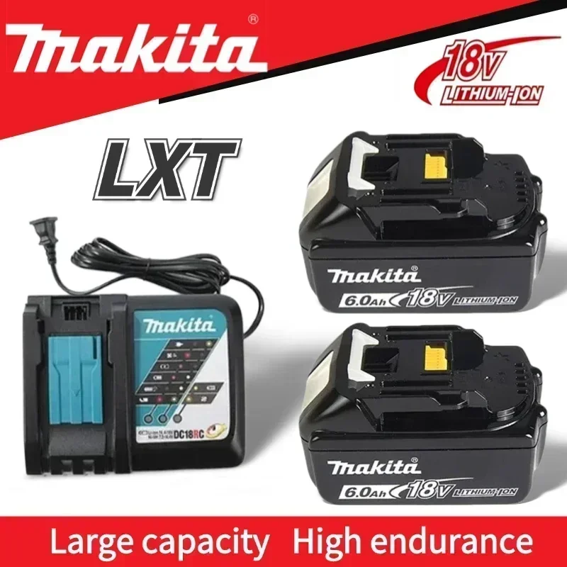 DTW700 MAKITA Originál 18V 6.0AH 5.0AH BATÉRIA DDF485 TW190 DTD172 LXT400, vhodné pre ďalšie vŕtačky nástrojov Makita 18V