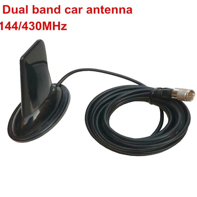 Dual Band Car Shark Fin Anténa 144/430 MHz Strecha duálne VHF UHF AMTEUR Mobile Radio Anténa