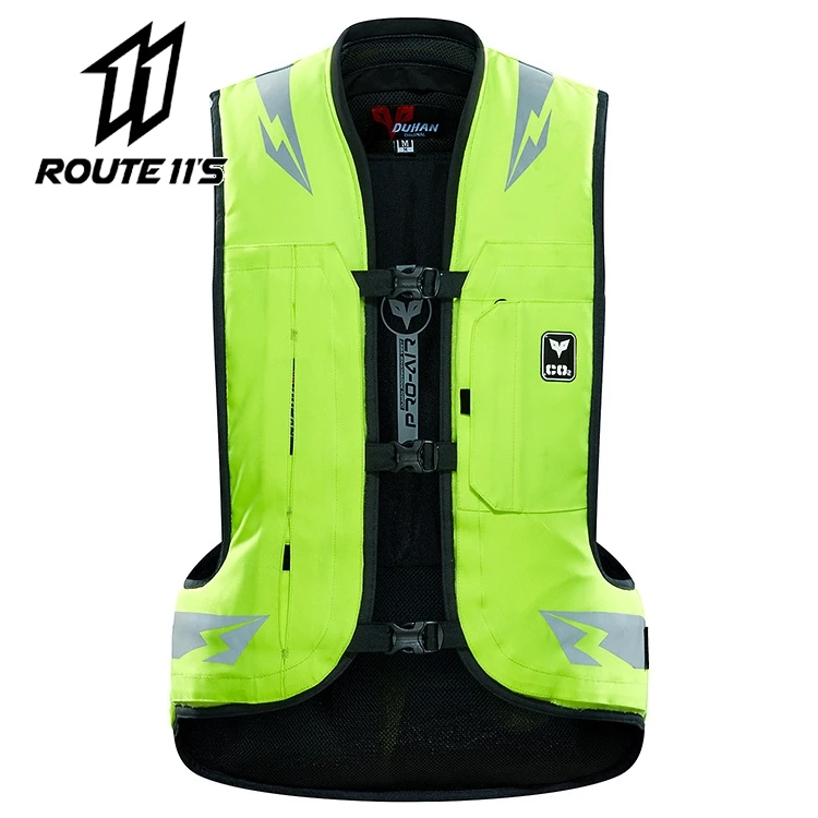 Duhan nový modernizácia motocyklovej vzduchovej vesty Profesionálne motocingové preteky pokročilé airbagové system Motocross Protective Airbag