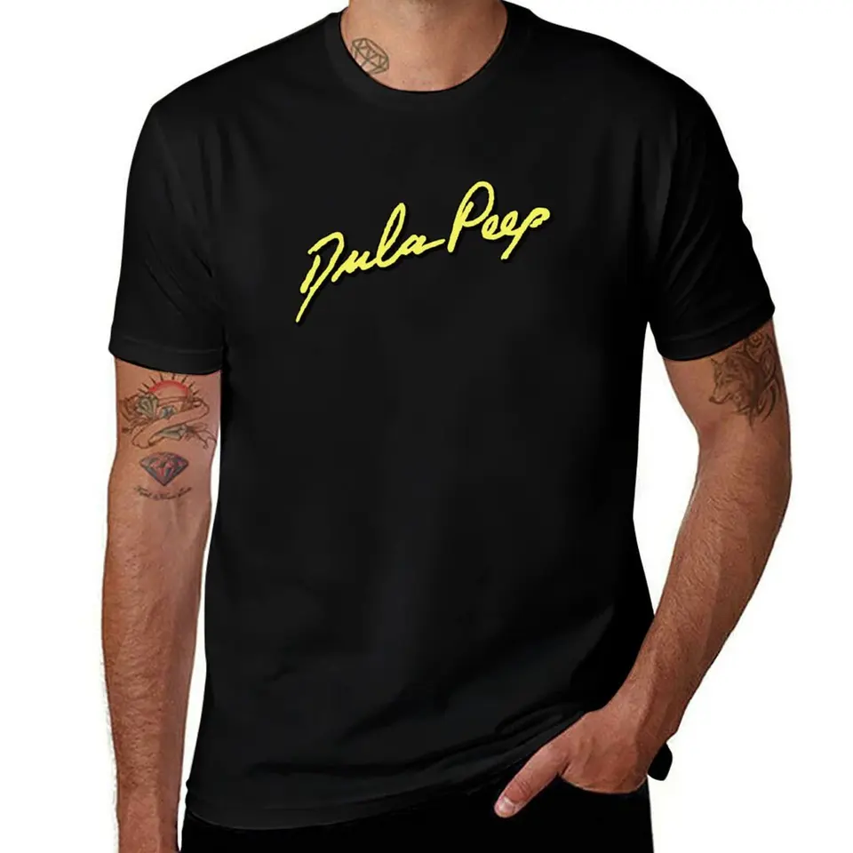 Dula peep tričko Blue Archív vintage vintage anime košeľa Essential T košeľa pánske vtipné tričká