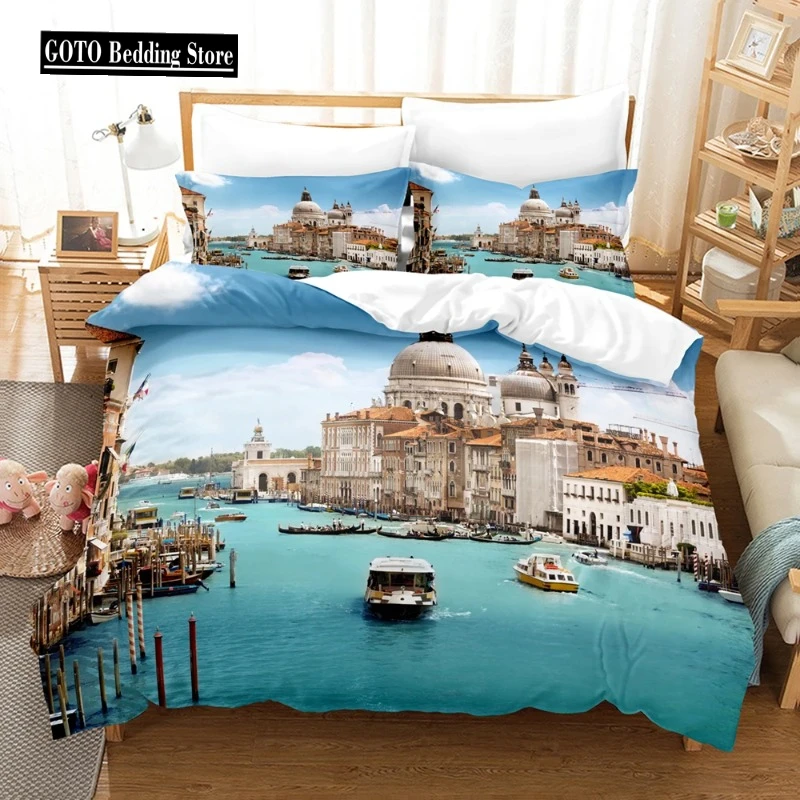 Duvet 220x240 Sada podstielky Cotton Cover Cover vankúše Kids, dvojčatá plná spálňa set domácich textilných obliečok King Veľkosť kráľa