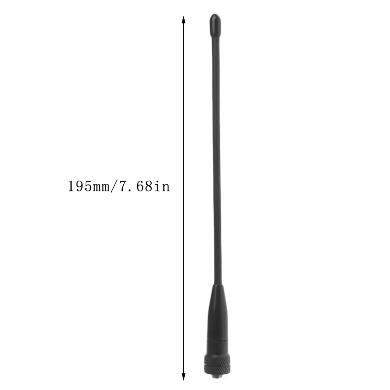 Duálna skupina anténa žena SMA-F UHF VHF pre rádio Baofeng pre Kenwood Walkie Talk J60a