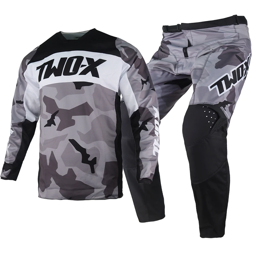 Dva-x MX 180 BnKR Jersey Pants Combo Gear Set Motokross Suit Dirt Bike Downhill UTV BMX Off Road preteky pre dospelých