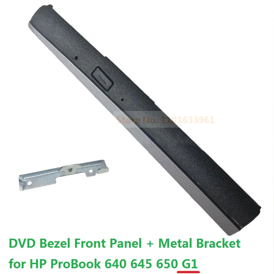 DVD nepárny optický pohon ráme na predný panel čelný panel Caddy Cover Montáž kovový držiak pre HP Probook 650 645 640 G1
