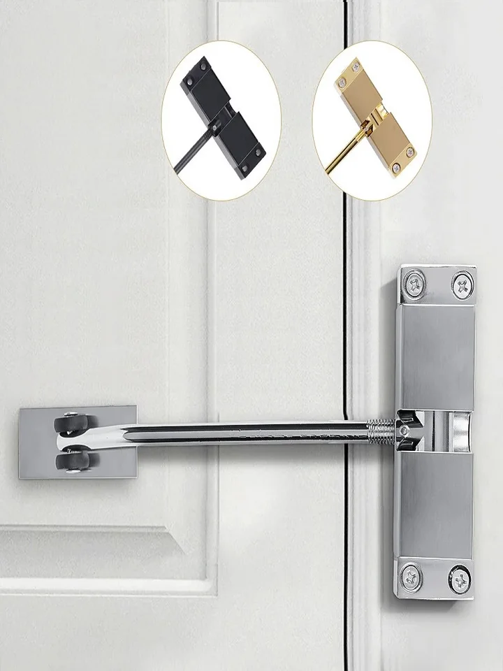 Dvere Dvere Closers s nákladnou kapacitou 30-50 kg hliníkovo automatické zatvárače dverí Jednoduché automatické odskočenie dverí Closers
