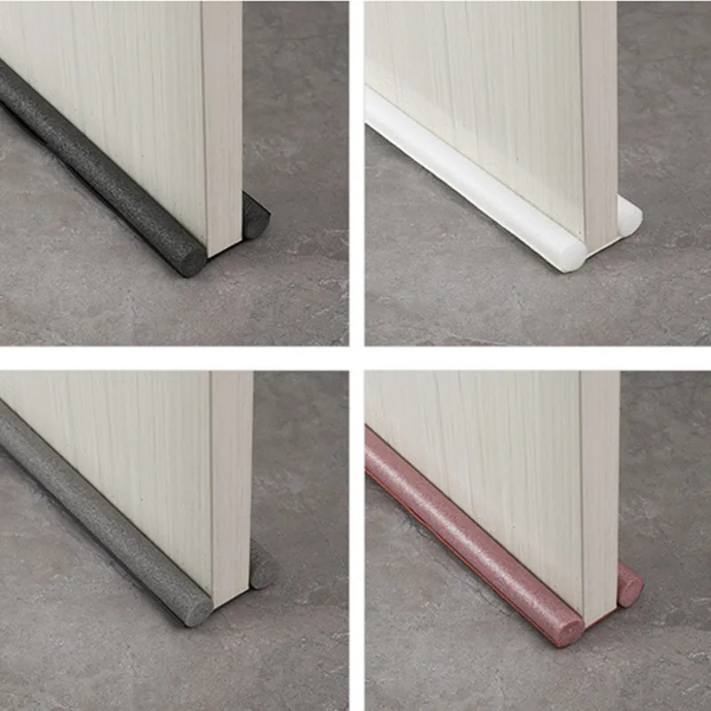 Dvere Spodné tesnenie Strip strážca blokovač zátka Stopper Stripping Strpidping Zvuktesná páska TEALER Protect Protect PUNLETE PUERTA CASA