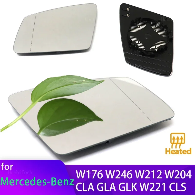 Dverové krídlo spätné zrkadlo sklenené sklenené zrkadlo HELNÉ Zrkadlo skla pre Mercedes-Benz Abce W176 W246 W212 W204 W221 W218