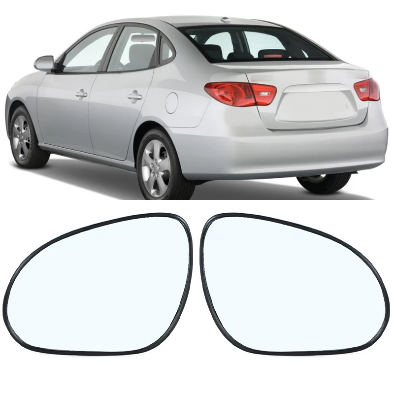 Dverové zrkadlo pre Hyundai Elantra 2007 2008 2009 2010 Kantoárové zrkadlo Glass Glass Objektív príslušenstvo 87621-2h000 87611-2h000