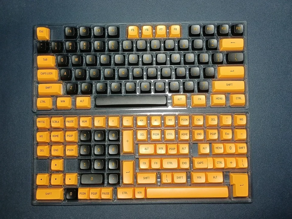 Dvojfarebná fáza PBT Keycap 149 Klávesy Pls-Cap Cap Cap Cap Plná súprava adaptácií 61/68/75/84/87/98/104