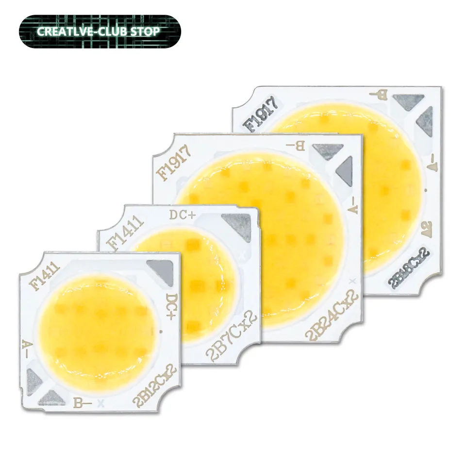 Dvojfarebné korálky LED LED LED LED LED LED LED RA90 1919 1414 LED čip 7W 12W 18 W 24W 300MA SVETLO SDEL pre osvetlenie osvetlenia