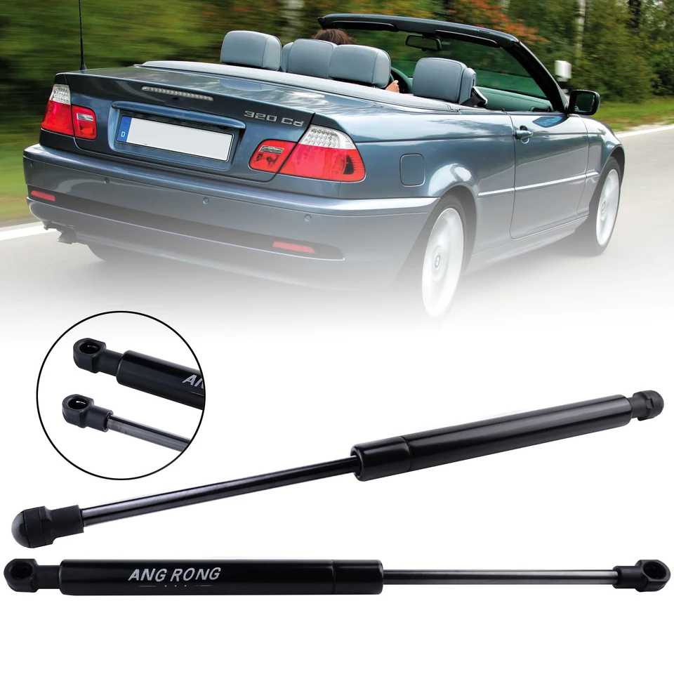 Dvojica prednej kapoty na podporu vzpery pre vzpery pre BMW 3 Series E46 1998-2007 Coupe