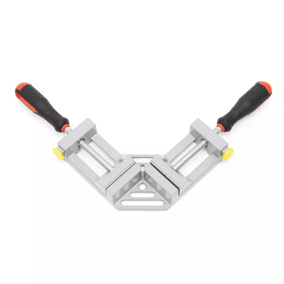 Dvojitou rukoväťou 90 stupňov pravý uhol svorky rýchleho uhla svorky Woodworking Clamfum Clamp Clamp Clamp Clamp Clamp