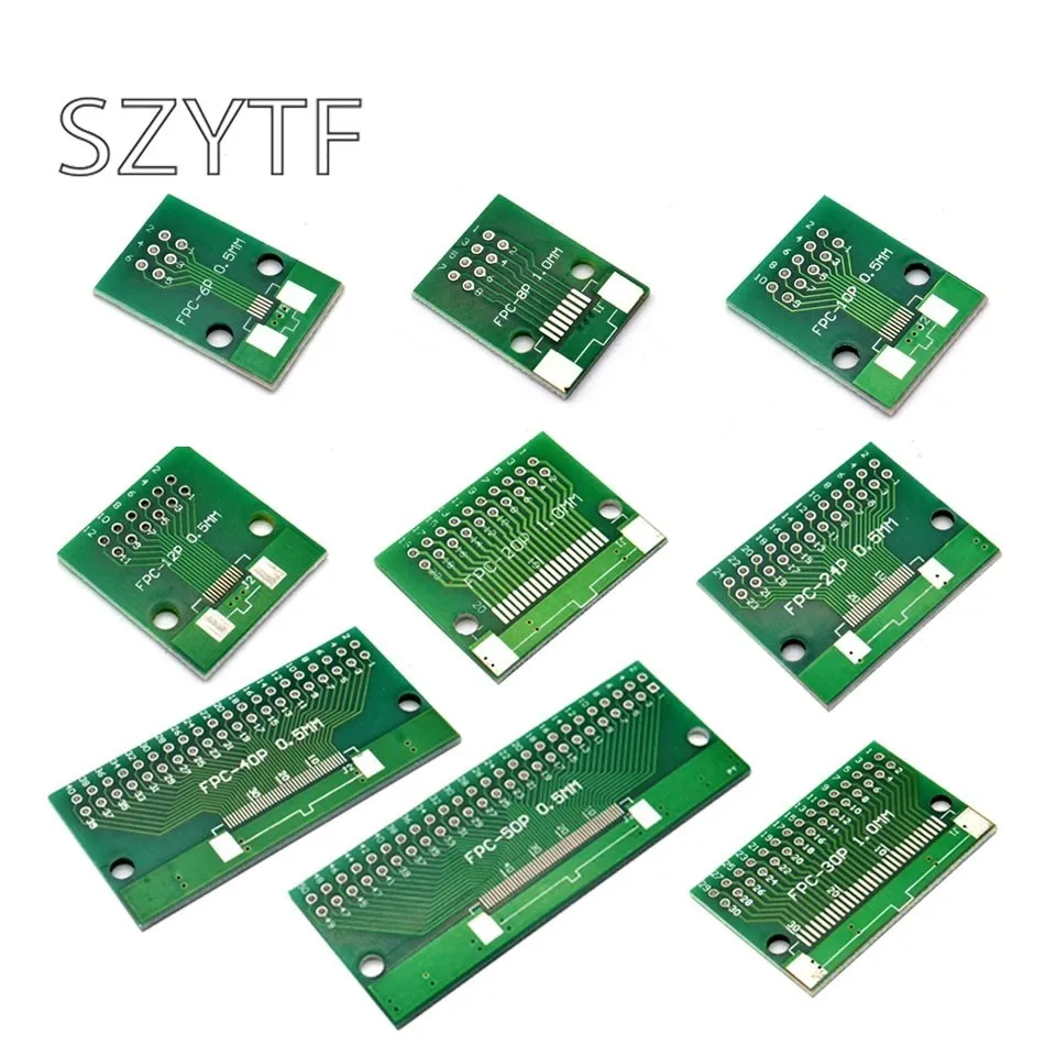 Dvojitá strana 0,5 mm 1 mm 6/8/10/12/20/24/30/40 PIN na ponorenie 2,54 mm FPC/FFC SMT SUCKET SOCKET DOPAT DOPAT DOP