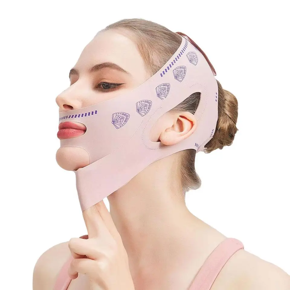 Dvojité zaťaženie tváre Ztišenie obväzovanie čele Zrušenie opaska v línii tvár Shaper cheek brada zdvih