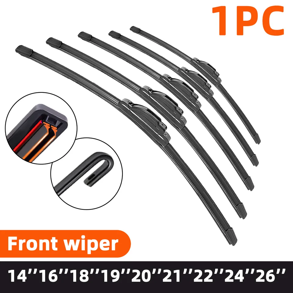 Dvojitý gumový prúžok J-v tvare Universal Wiper Blade 14 