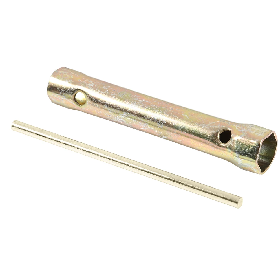 Dvojitý koncový zásuvka zapaľovacej sviečky 16 mm/18 mm Spanner s rukoväťou krútiaceho momentu