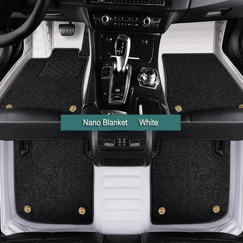 Dvojvrstvové podlahové rohože pre vlastné auto pre Cadillac XT6 2020-2023 rokov Automatické koberce Foot Coche Accessories
