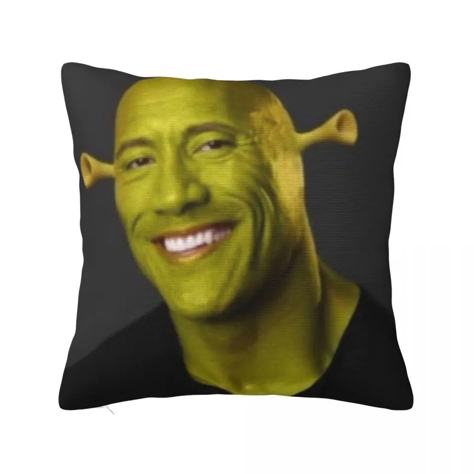 Dwayne 'Shrok Johnson Decoration Cushion Cover Cover Dekoratívny vankúš vankúš vankúš vankúš vankúš