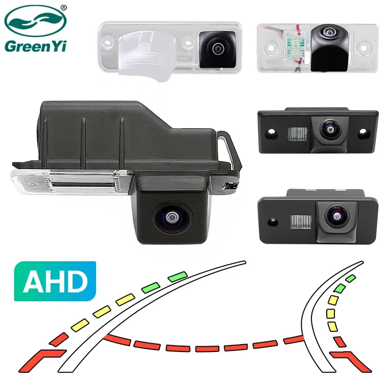 Dynamická dráha AHD Zadná kamera pre VW Jetta Skoda Golf CC Polo Bora Passat Caddy Magotan Cayenne Touareg Porsche Scirocco