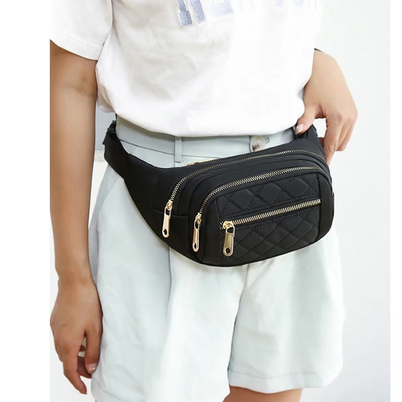 Dámska taška na pásik dizajnéra Crossbody hrudník v taške Žena móda Fanny balenie banán bedr