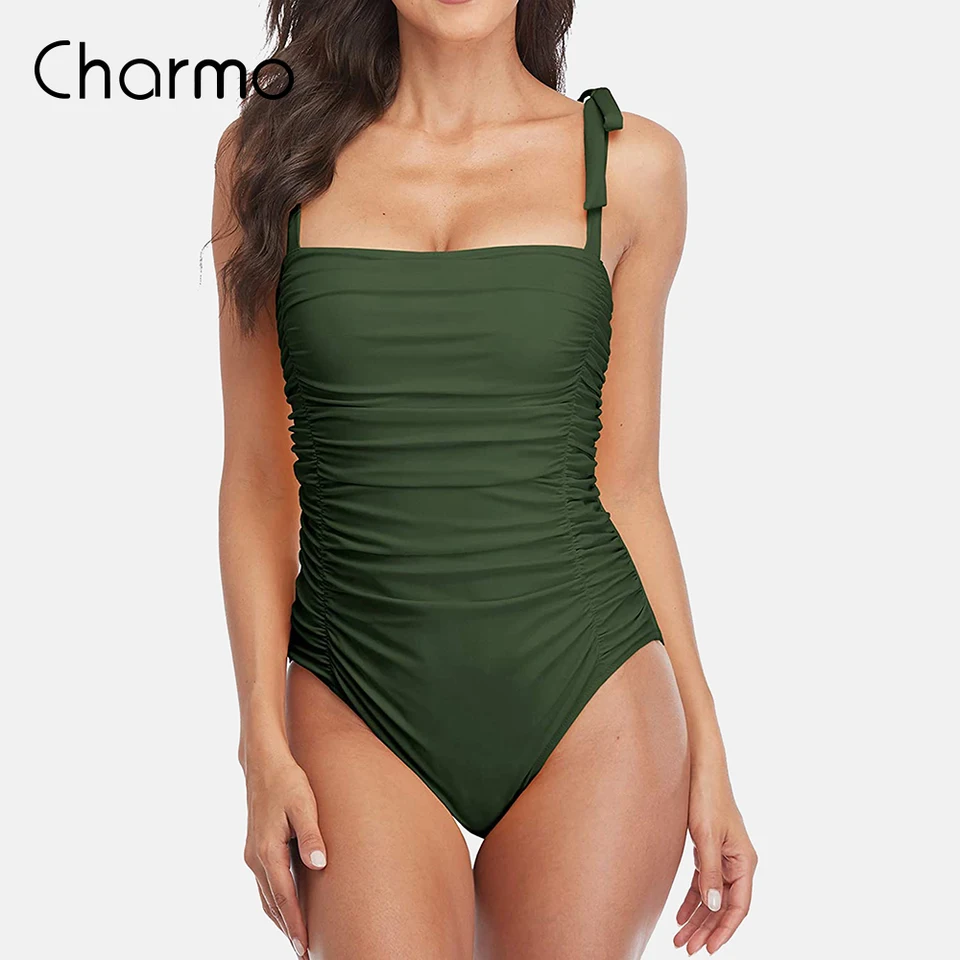 Dámske dámske dámske plavky Square Square Monokini trubica Top top plavky brušné plavky