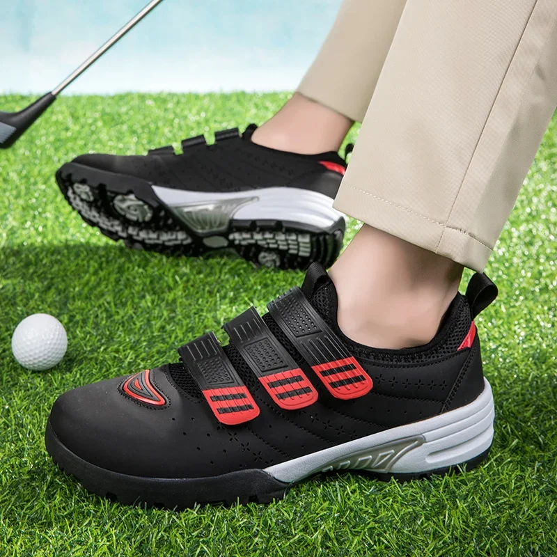 Dámske golfové nekĺzavé golfové topánky Outdoor Golf Turf Pohodlné vychádzkové topánky golfové tenisky Men vodotesné golfové športové topánky