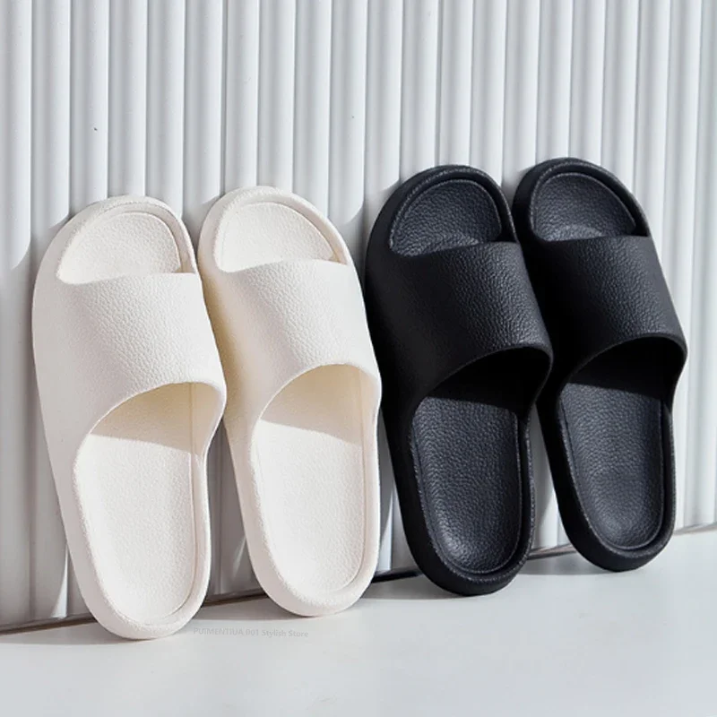 Dámske letné žabky Men Plskperky Spevné jednoduché kúpeľné sprcha Non-Slip Soft Soft Eva Plippers Outdoor Pary topánky Muži žabky